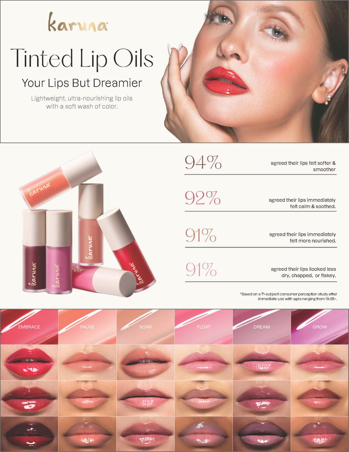 Karuna Tinted Lip Oil, 0.16 fl oz