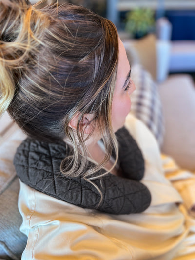 Spa Moments Quilted C-Neck Wrap