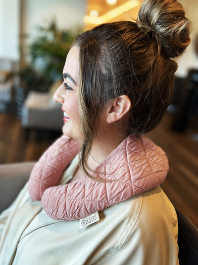 Spa Moments Quilted C-Neck Wrap