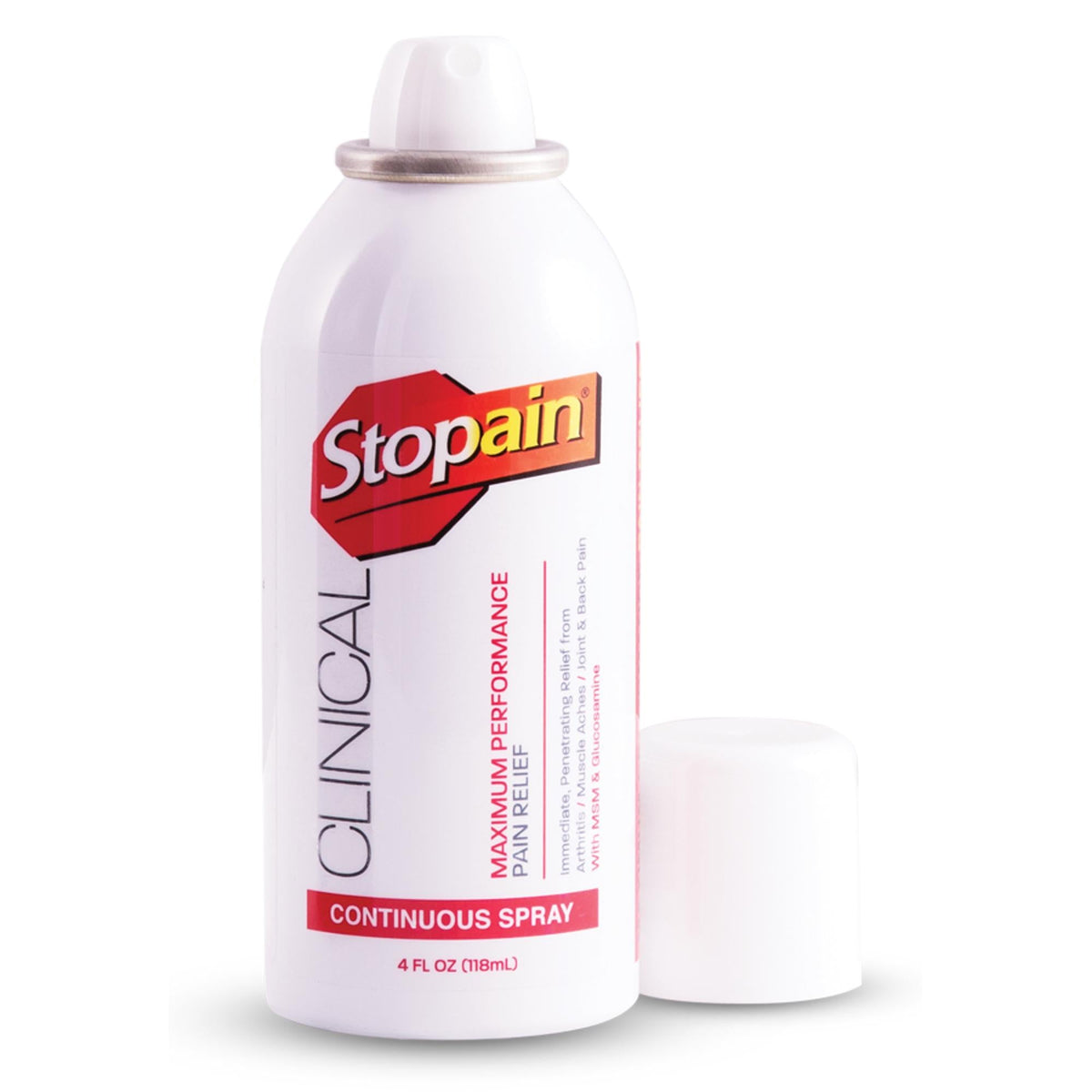 Stopain Clinical Continous Spray, 4 oz