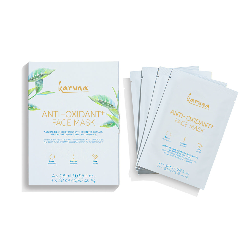 Karuna Antioxidant+ Face Mask, 4 ct